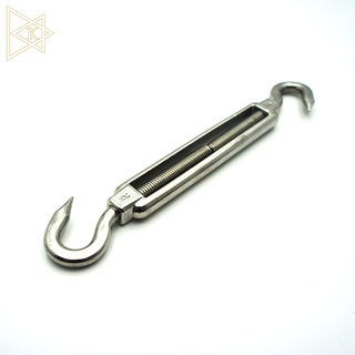 Stainless Steel E.U. Type Turnbuckle with Hook And Hook