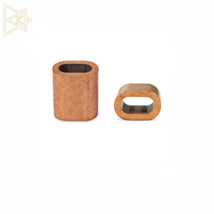 Oval Copper Ferrule / Sleeves