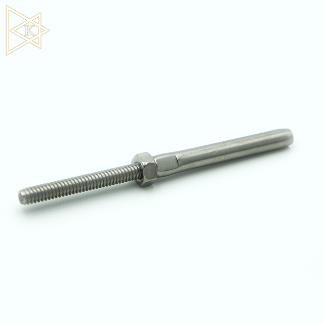 Stainless Steel Hand Swage Stud Terminal - Not Flattened