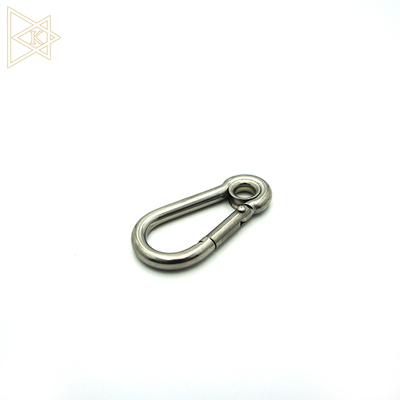 316 Stainless Steel Spring Snap Hook With Eyelet