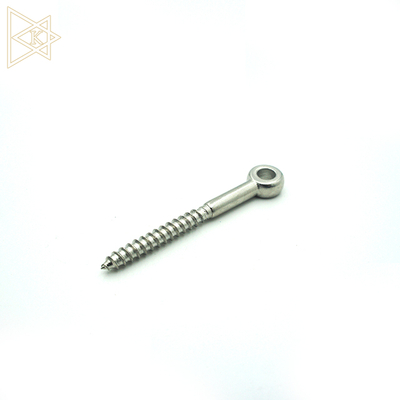 Stainless Steel Lag Eye Screw with Small Head