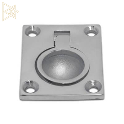 Stainless Steel Boat Ring Pull with Square Base