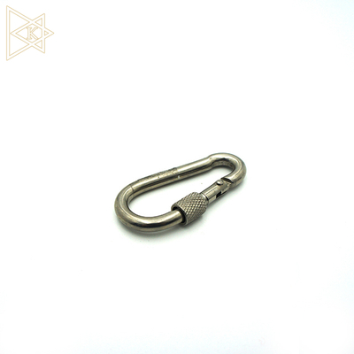 Stainless Steel Spring Snap Hooks With Screw Nut