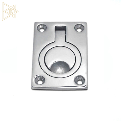 Stainless Steel Boat Ring Pull with Rectangular Base