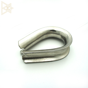 Stainless Steel DIN6899B Wire rope Thimble