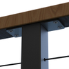 Black Coated Cable Railing Level Posts